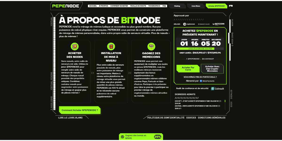 Pepe Node Homepage - 03.09.2025