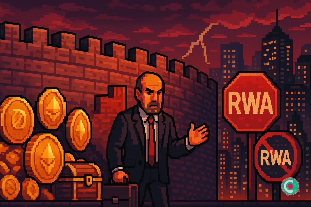 Crypto : Pékin freine net la tokenisation RWA à Hong-Kong