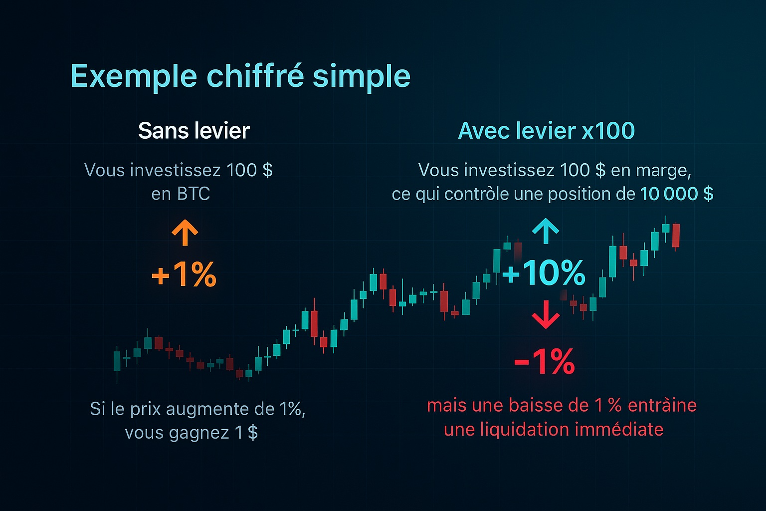 Effet de levier 1:100 en crypto : Les meilleures plateformes 2026