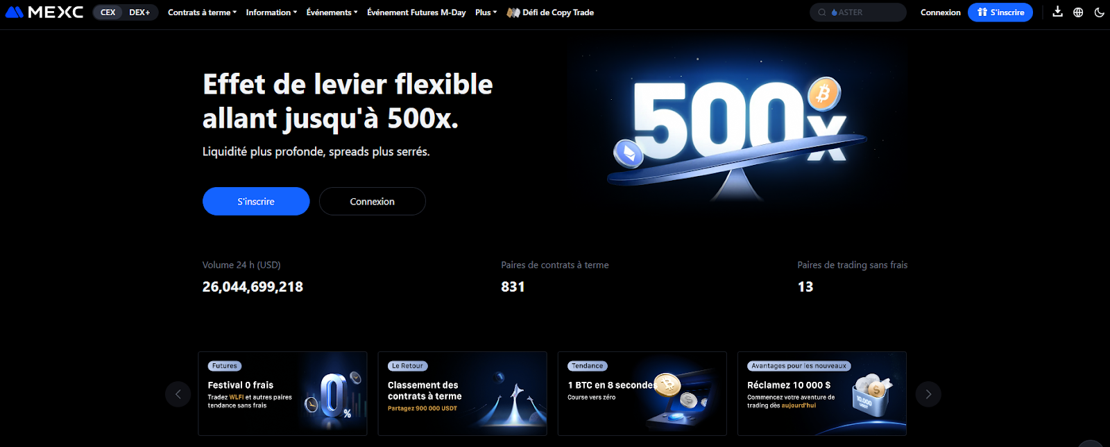 Effet de levier 1:1000 crypto : Les Meilleures Plateformes en 2026