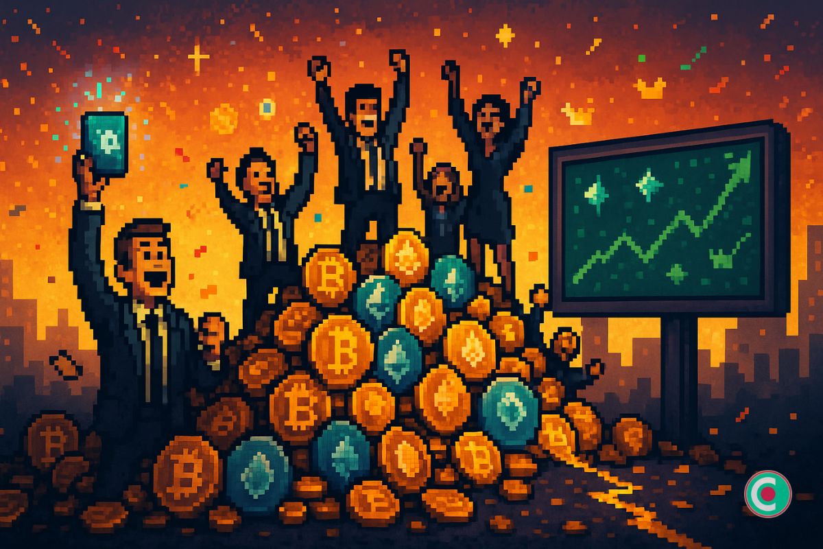 Le nombre des millionnaires en crypto bondit de 40 % en un an