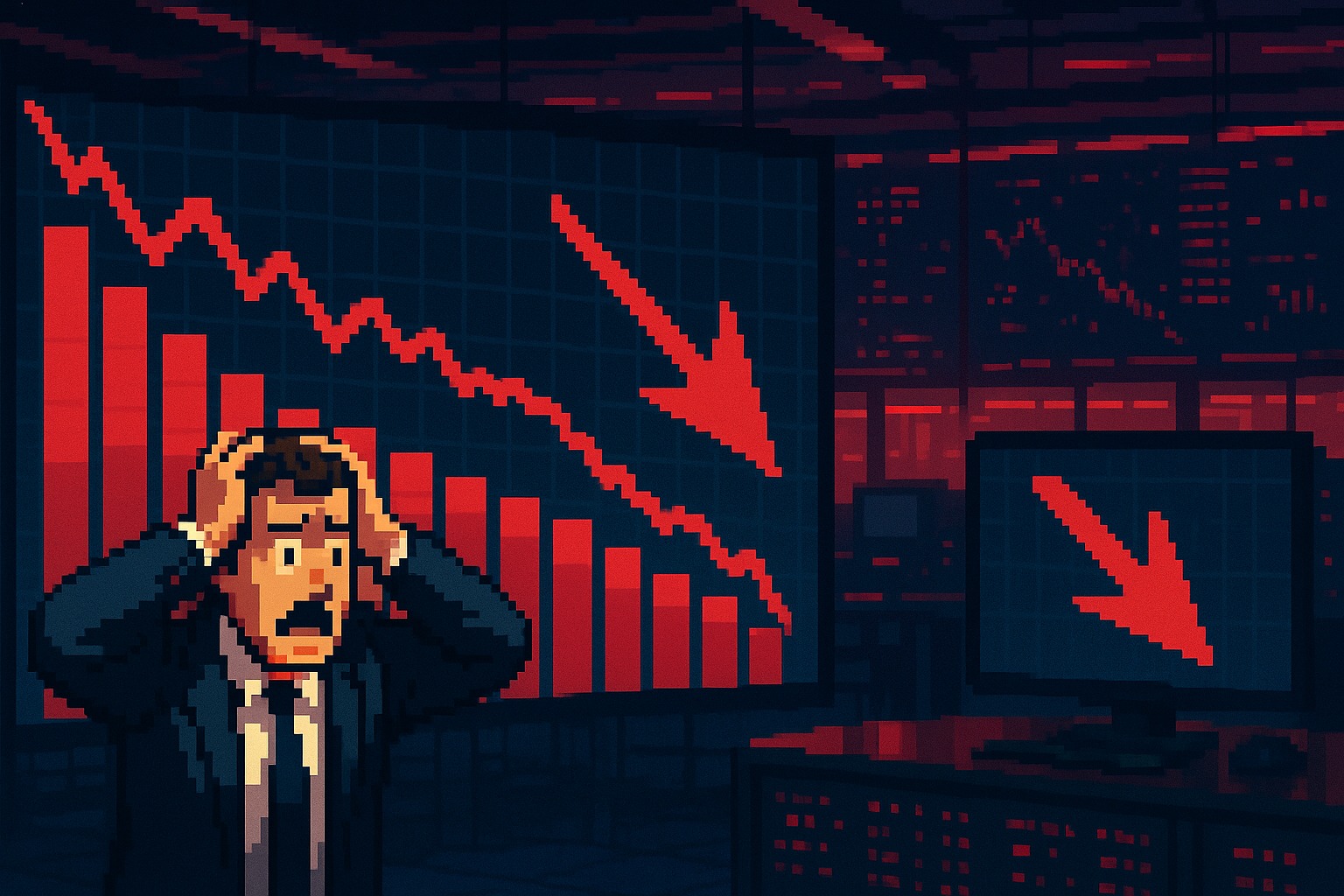 Crypto Panique boursière