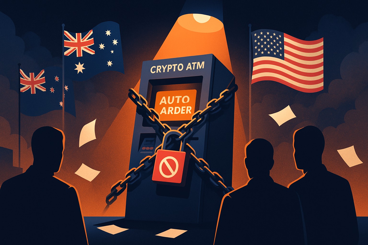 ATM crypto verrouillé