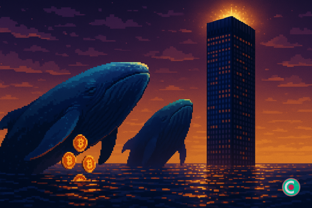 Les baleines Bitcoin se couchent devant BlackRock