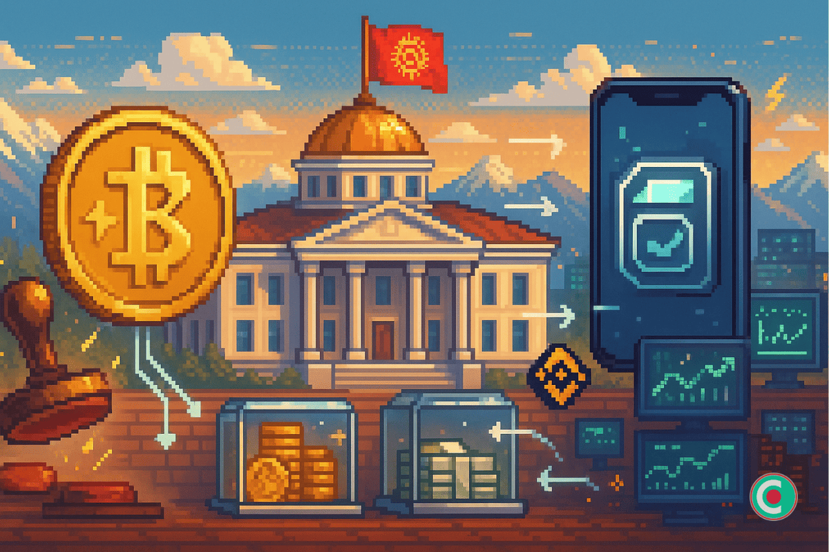 Le Kirghizistan va lancer son propre stablecoin national avec Binance