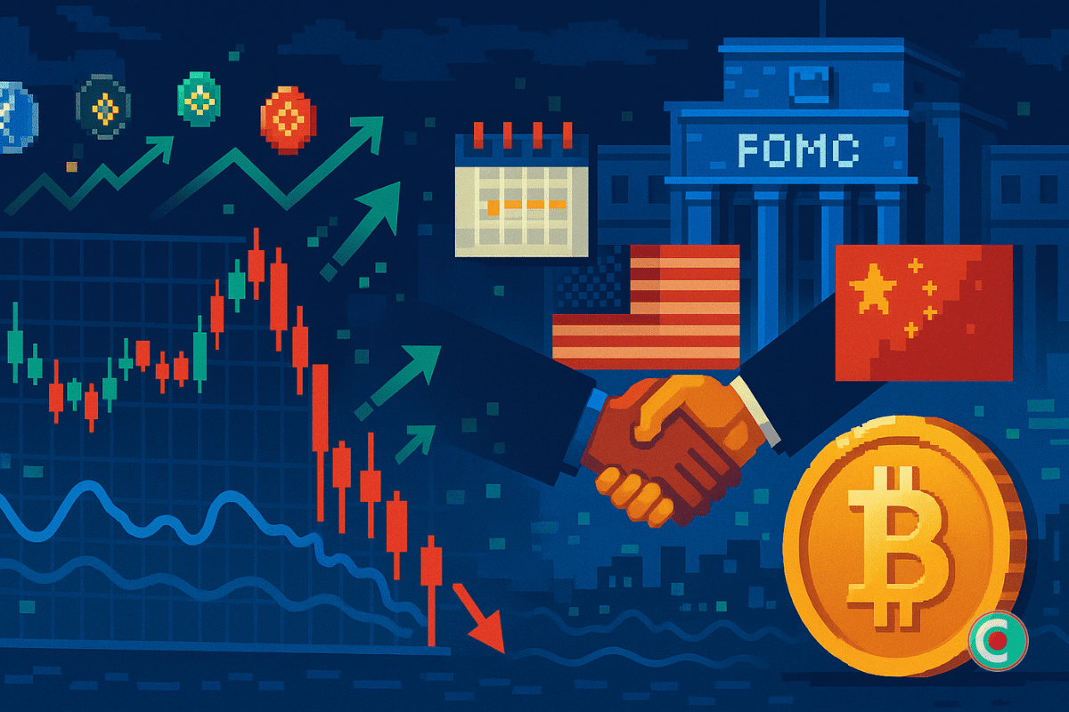 Live – Actualité Crypto : Bitcoin, Ethereum, XRP, DOGE, altcoins du 29 octobre