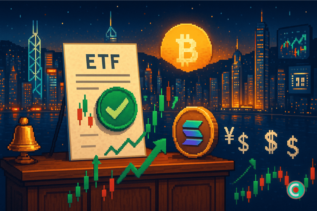 Hong Kong approuve le premier ETF Solana en spot