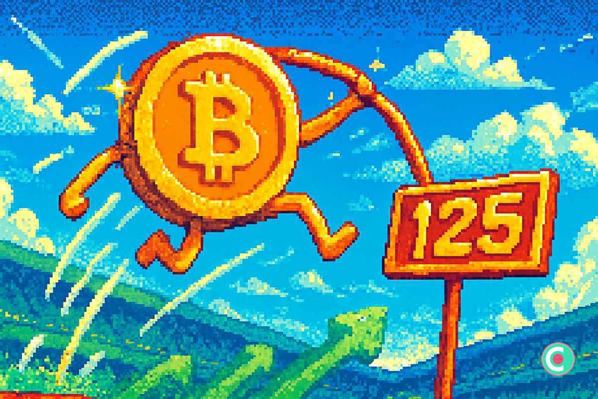 Bitcoin à 125 000 $ : cet indicateur annonce une correction ?