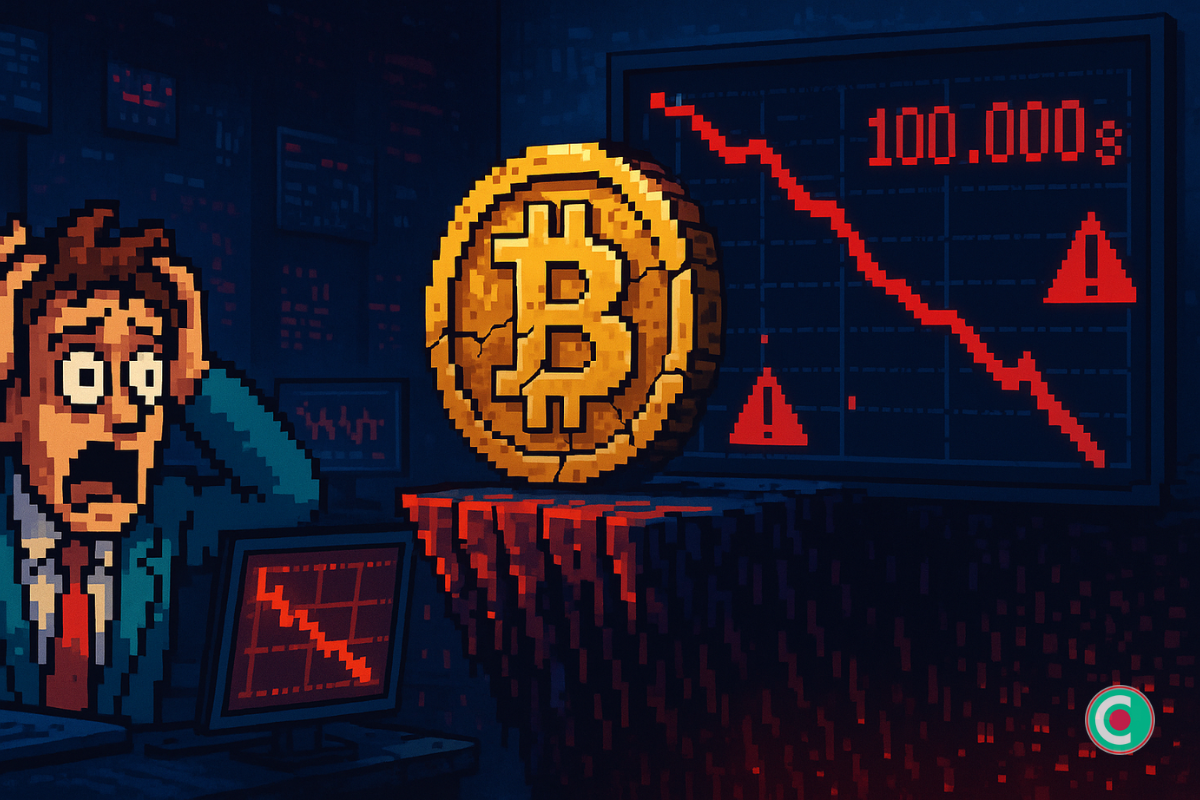 Bitcoin menacé de plonger sous les 100 000 $