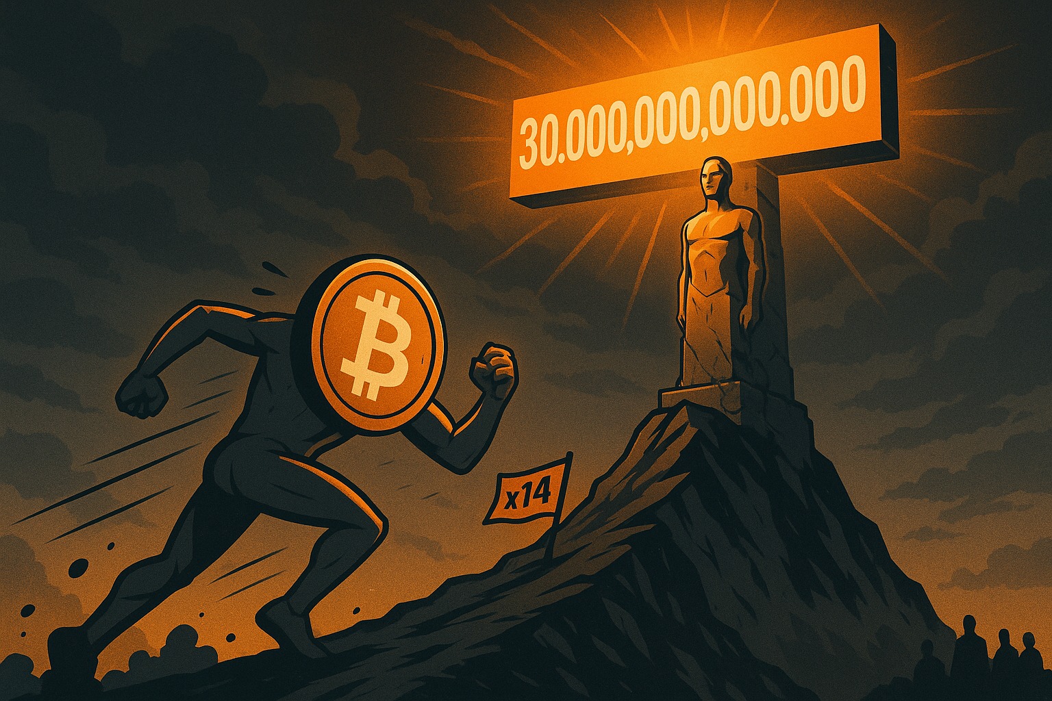 Bitcoin défie l’or