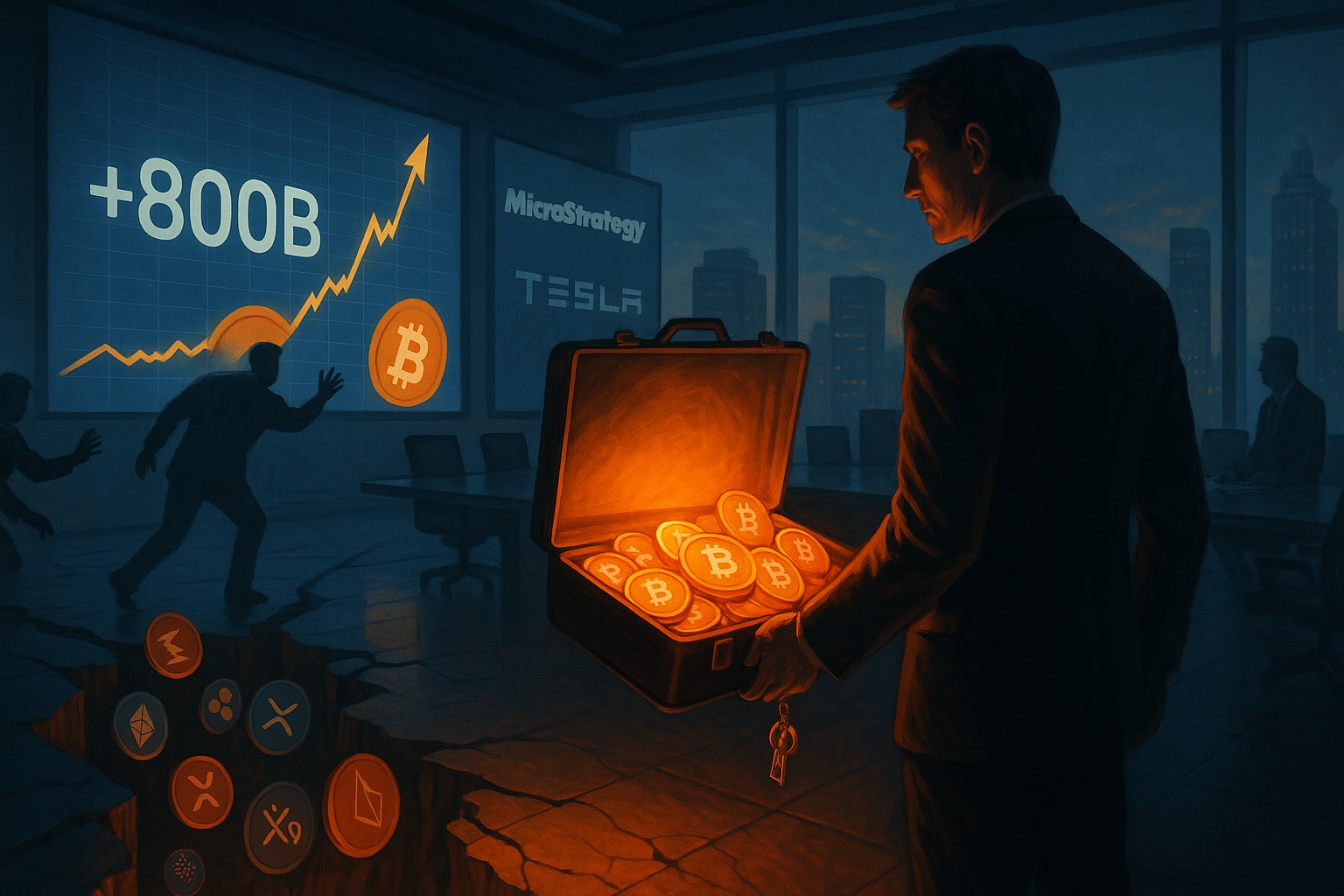 Bitcoin remplace altcoins