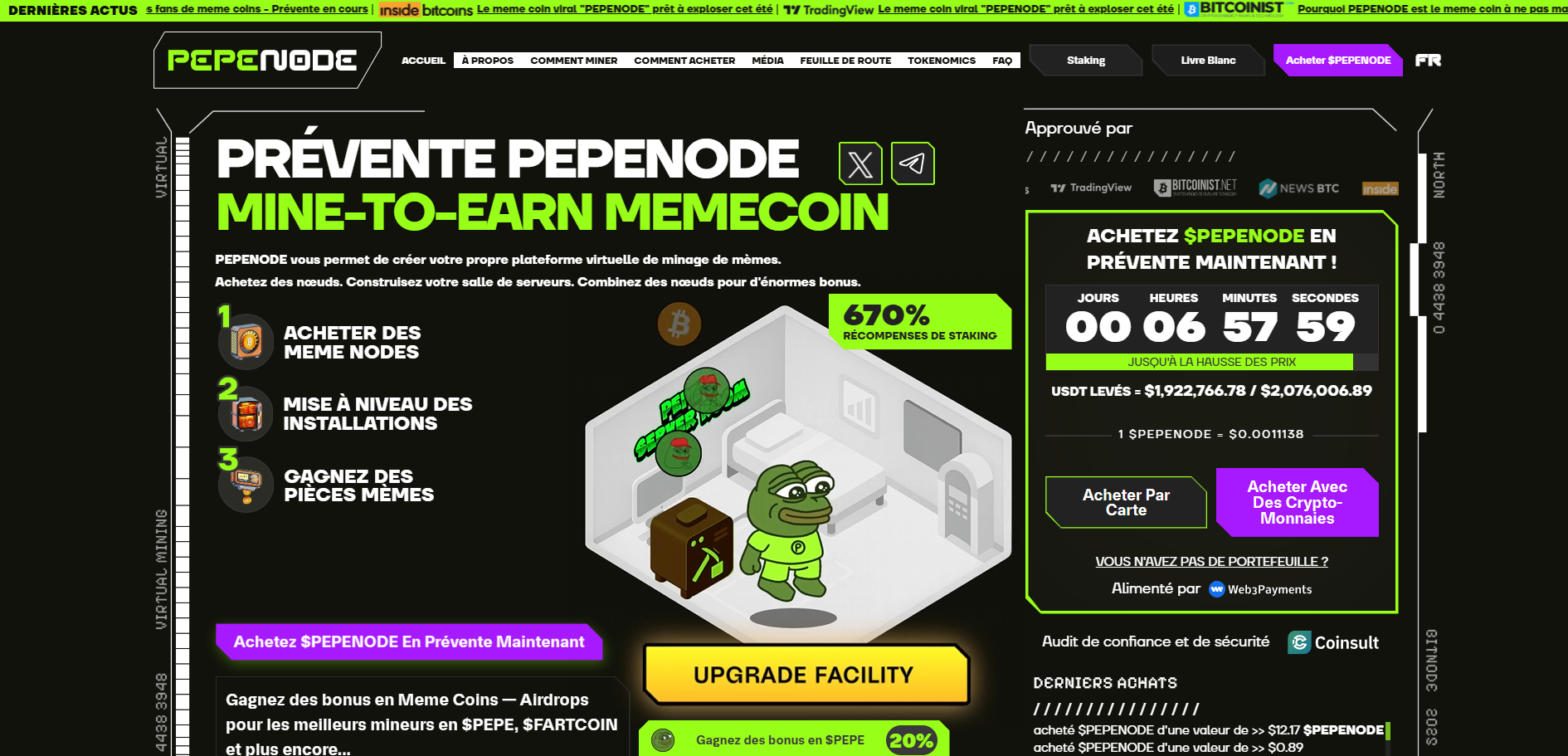 4 cryptos à acheter pour changer 100€ en €1 million avant Noël 2025