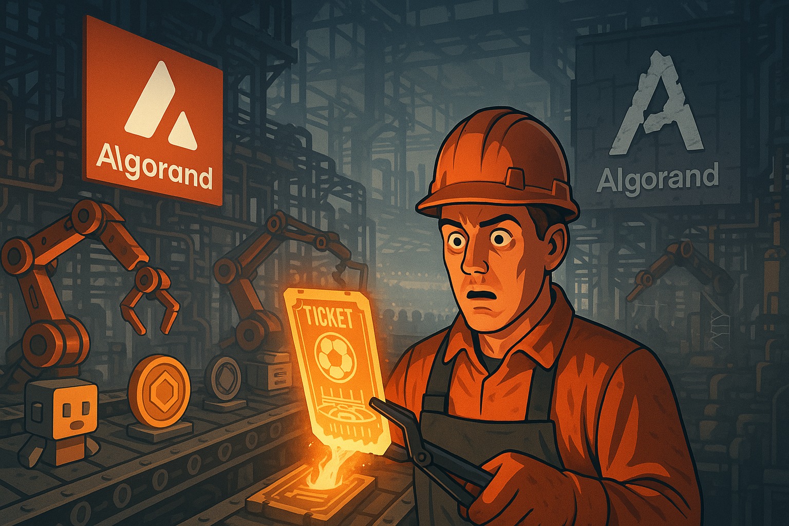 Crypto NFT industriel