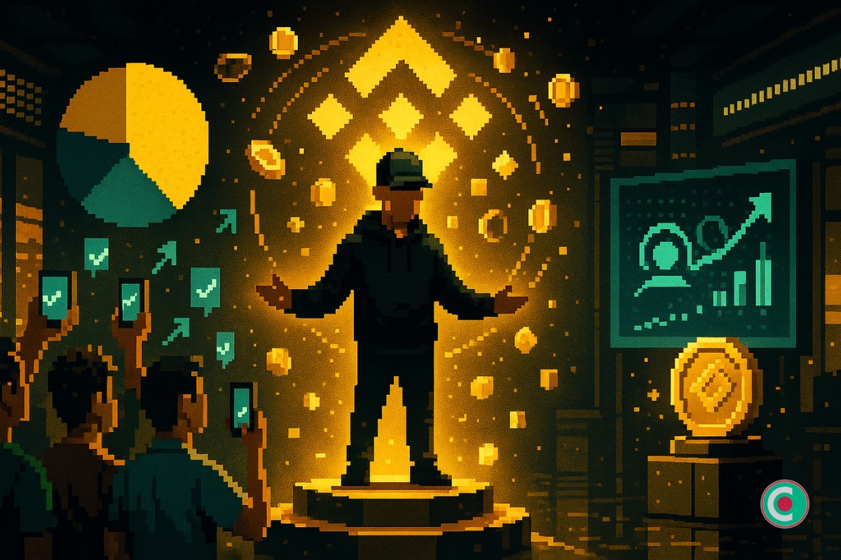 Binance : 82 % des traders misent sur le retour de CZ