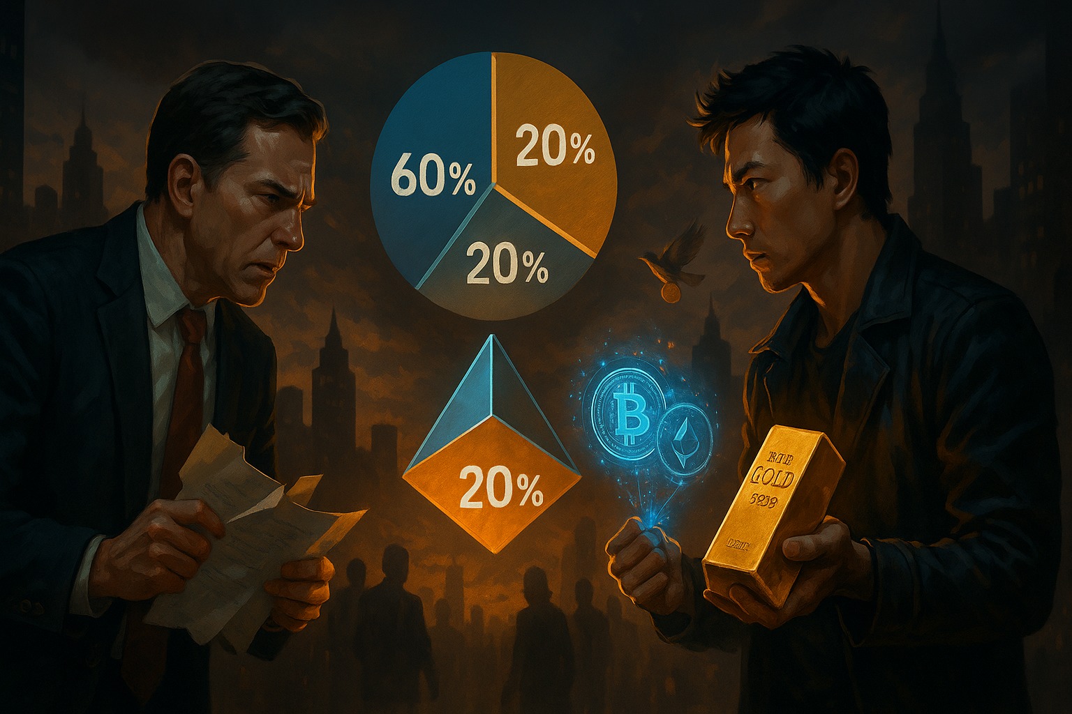 Crypto contre tradition