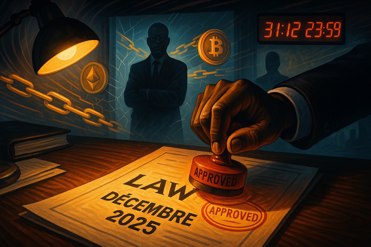 Crypto loi approuvée