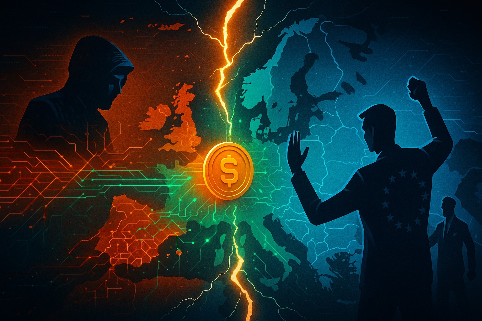 Europe crypto fracturée