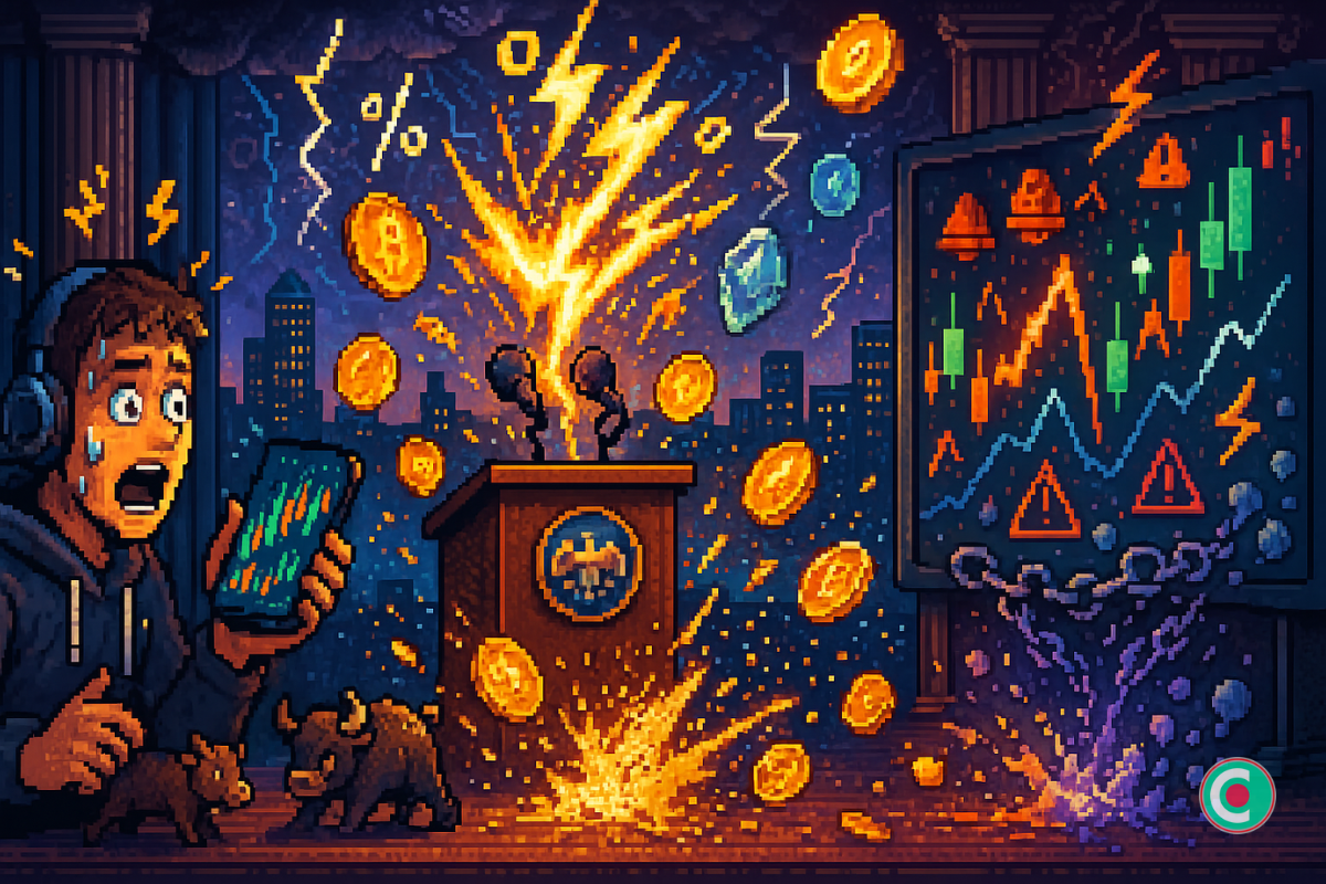 FOMC aujourd’hui : un mot de trop et le marché crypto explose