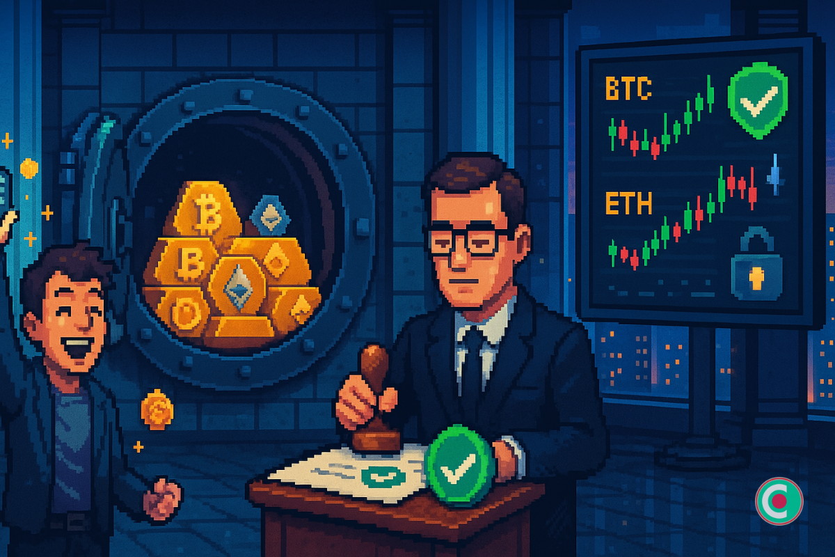 Bitcoin et Ethereum validés comme garantie par JPMorgan