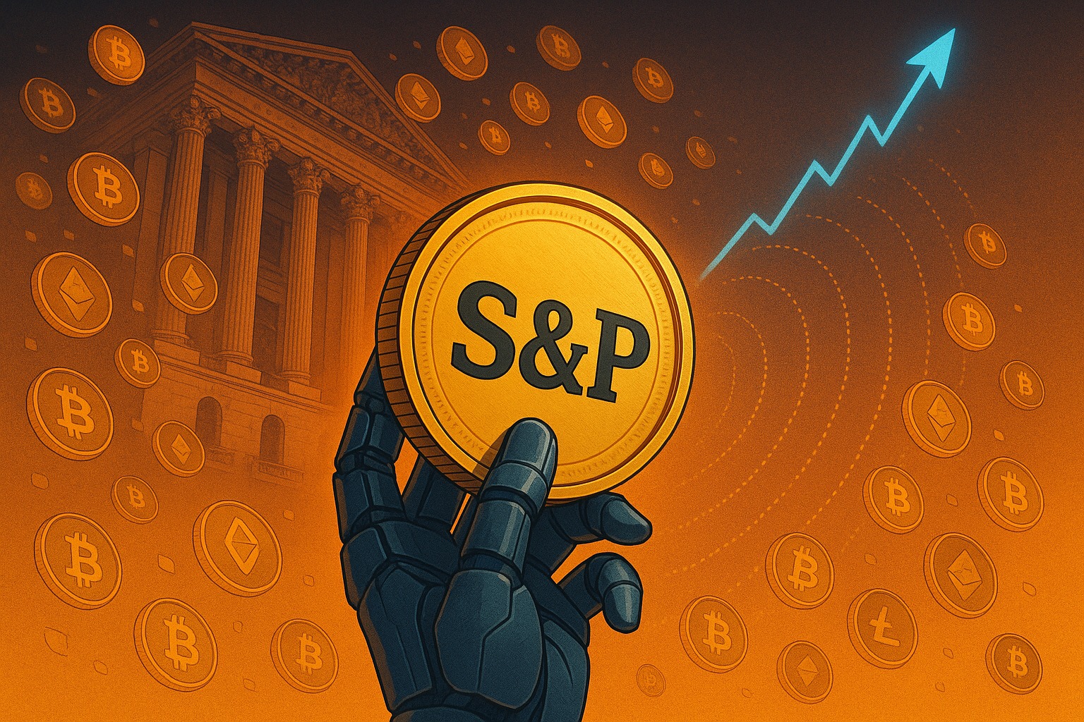 S&P dévoile le “Crypto 50” : Wall Street épouse la blockchain
