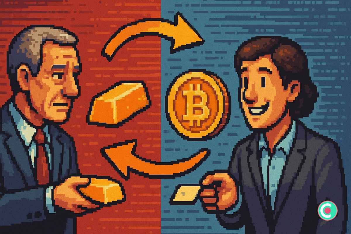 La rotation de l’or vers le Bitcoin a-t-elle commencé ?
