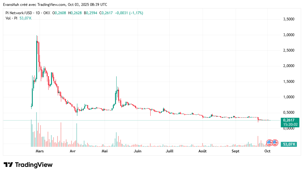 crypto pi en chute