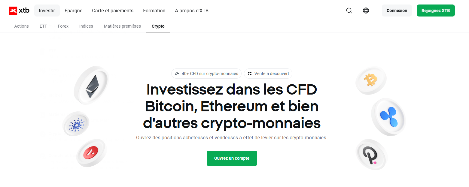 cryptomonnaies à trader