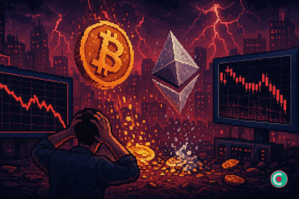 Crypto Krach : 700 millions $ liquidés