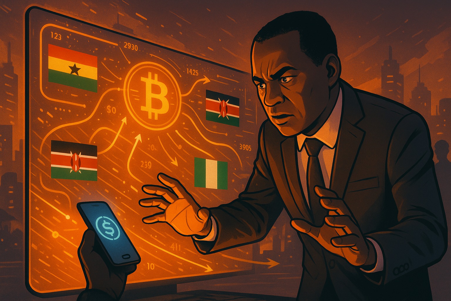 Crypto usage regional