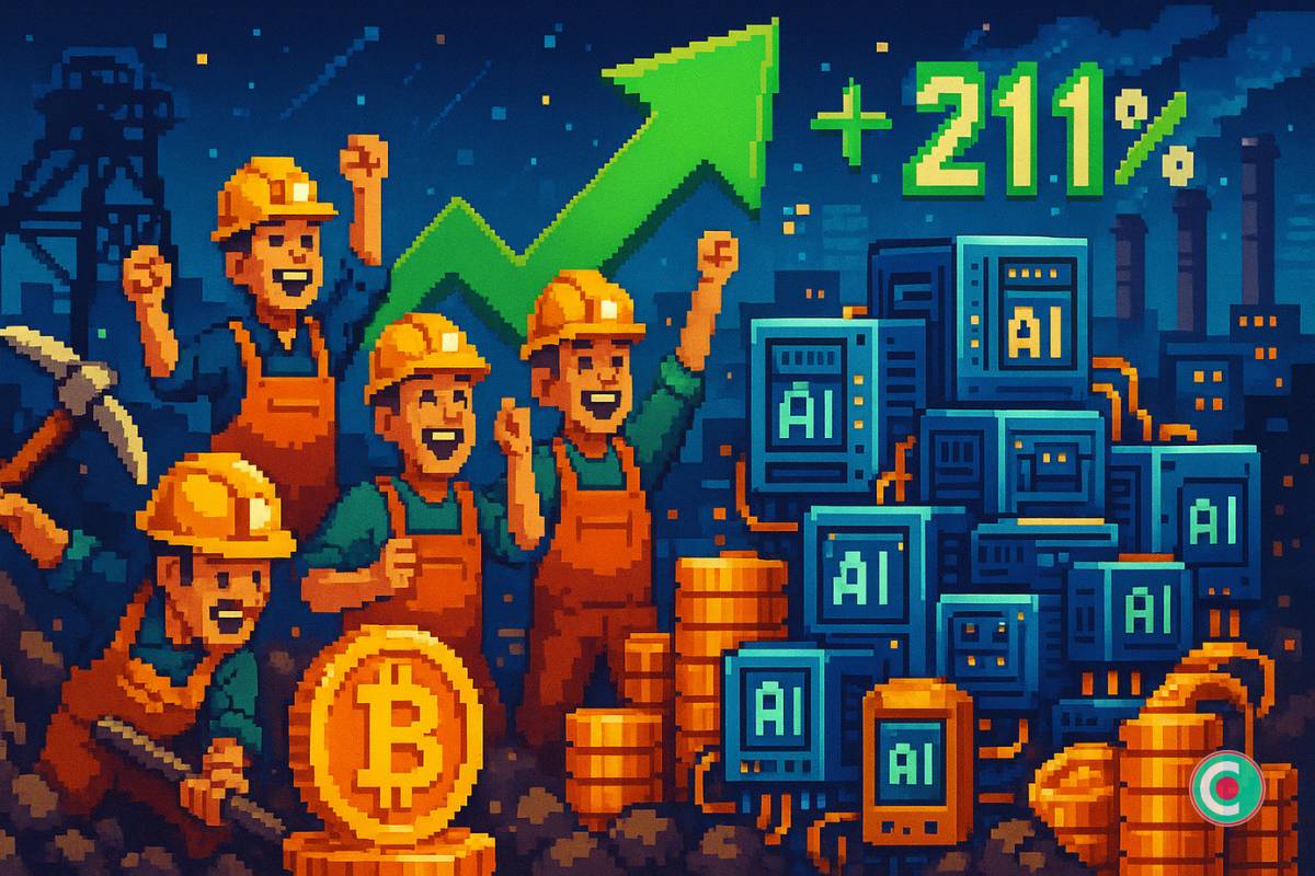 Les sociétés de minage en plein boom grâce aux infrastructures IA