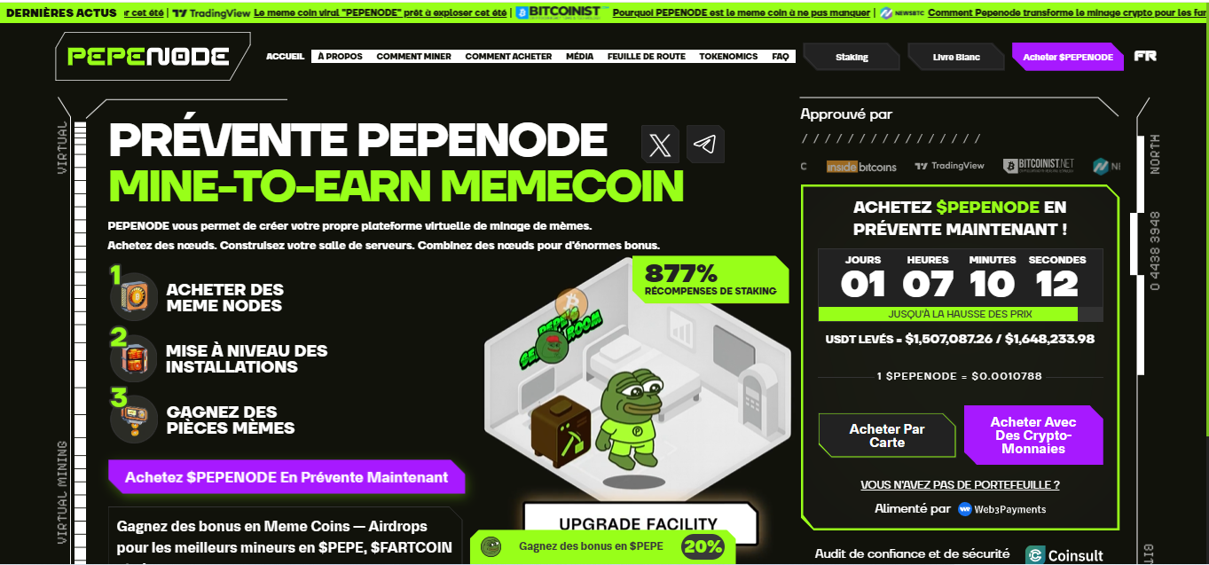 Crypto Pepenode