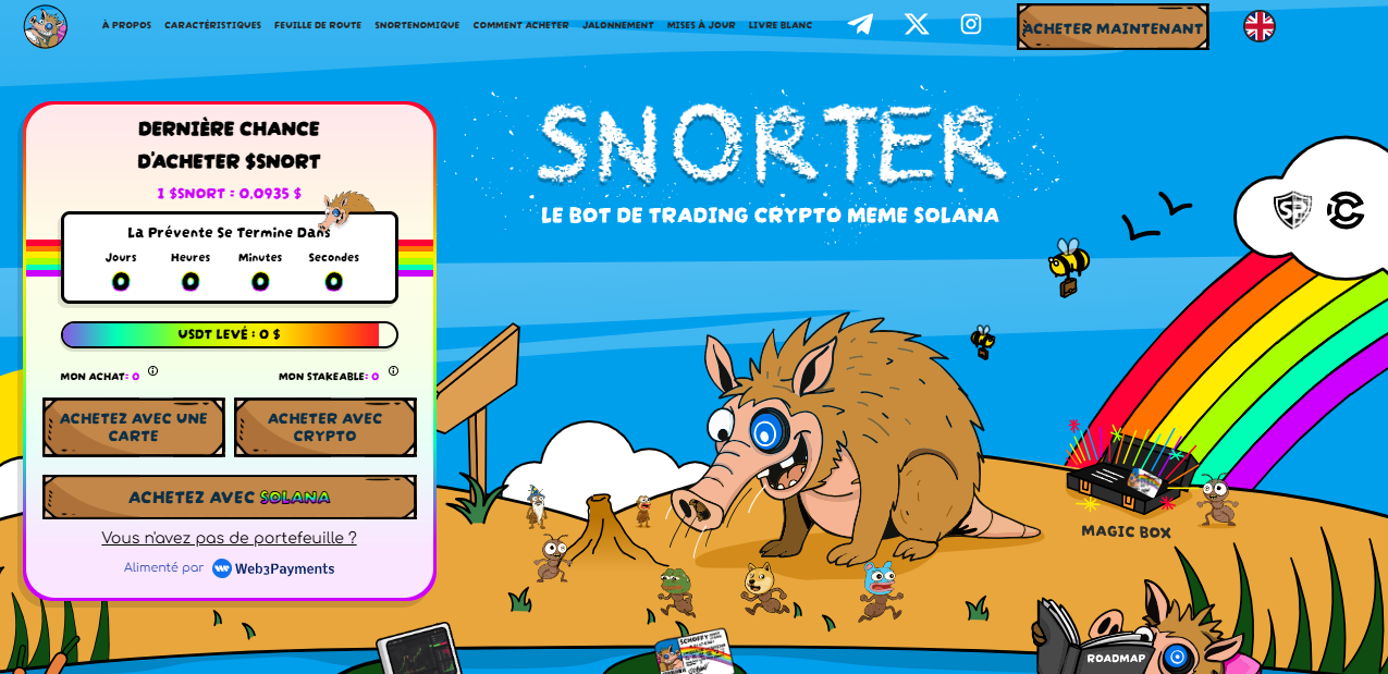 Crypto snorter token