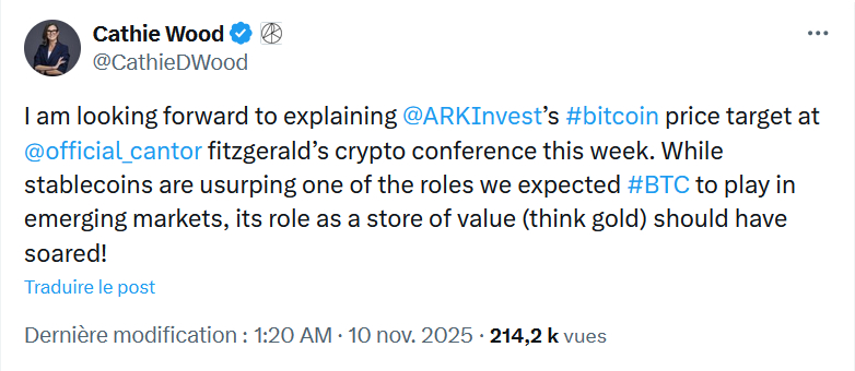 @CathieDWood - BTC stablecoin usurpation