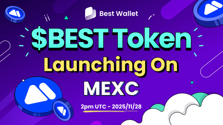 BEST WALLET débarque sur MEXC : performance x5 garantie