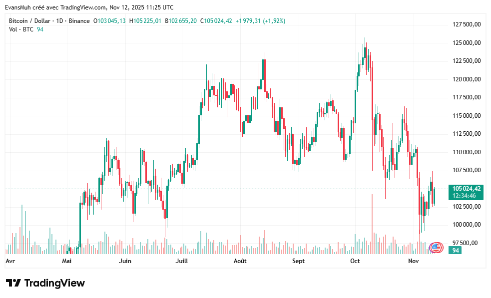Cours du bitcoin