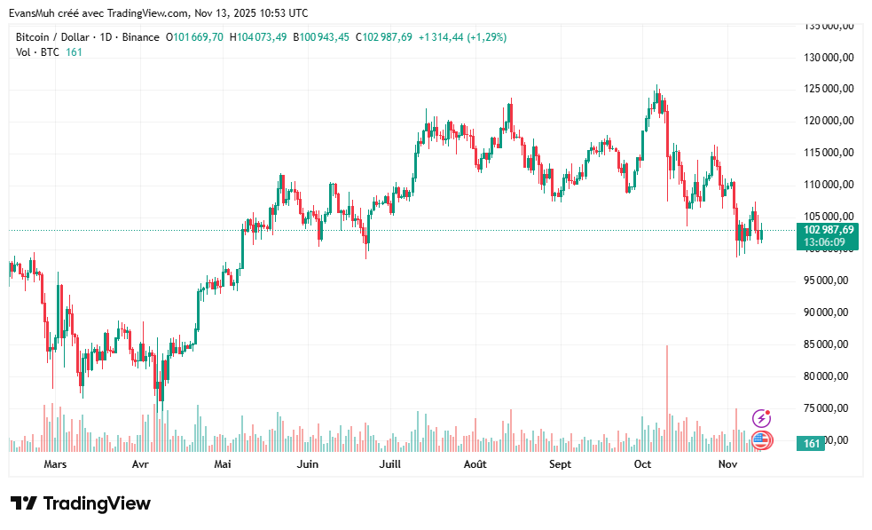 Cours du bitcoin