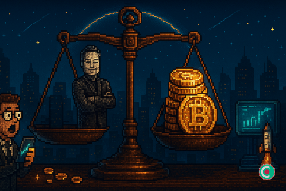 Elon Musk pèse presque autant que le Bitcoin ?