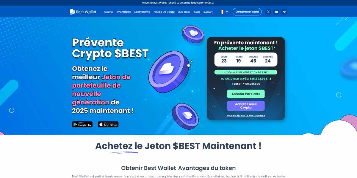 Best Wallet - Homepage - 04.11.2025