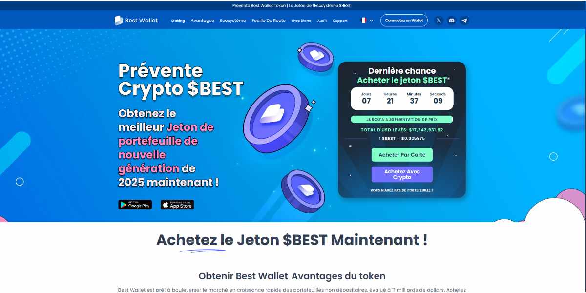 Best Wallet Homepage - 20.11.2025