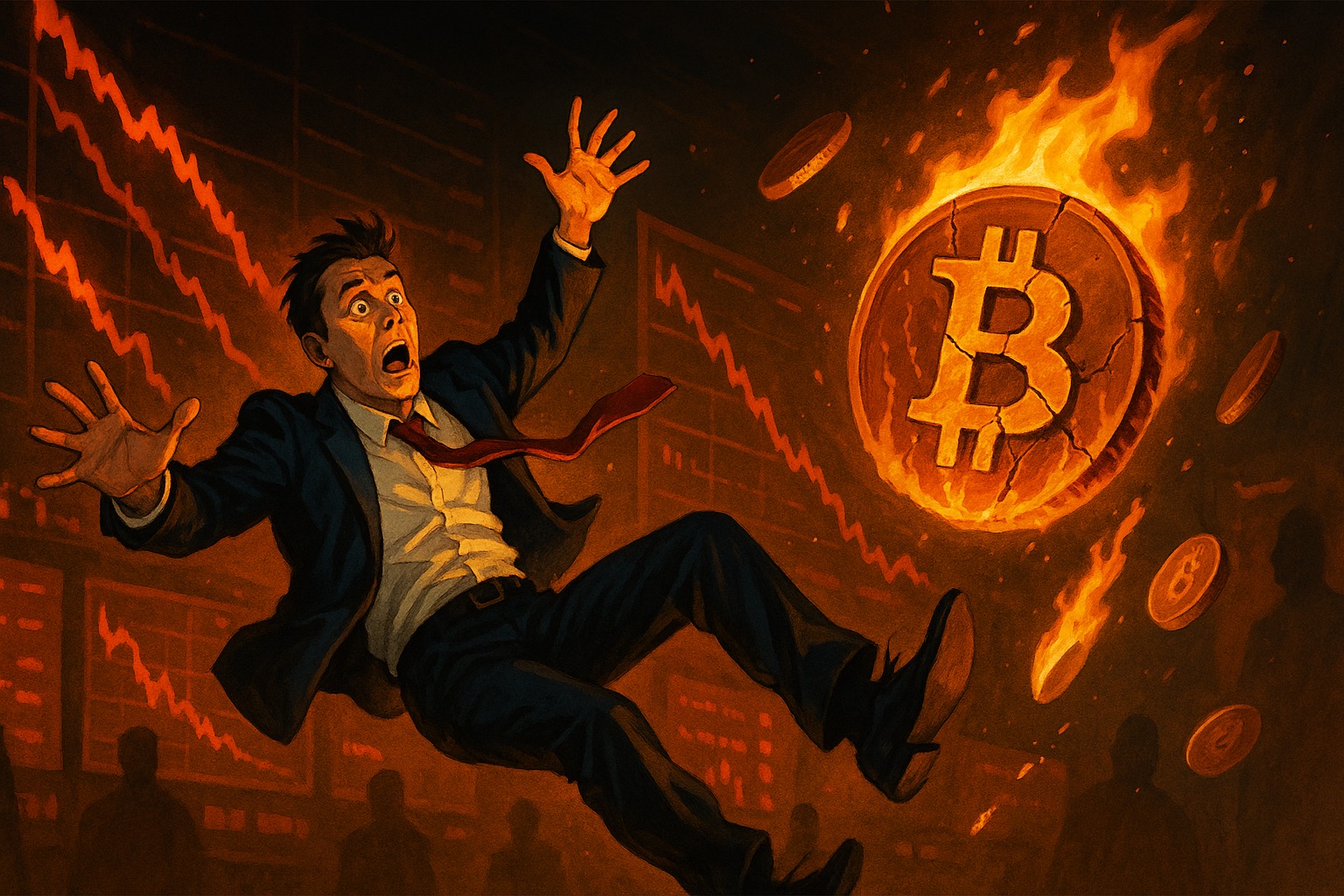 Bitcoin chute dramatique