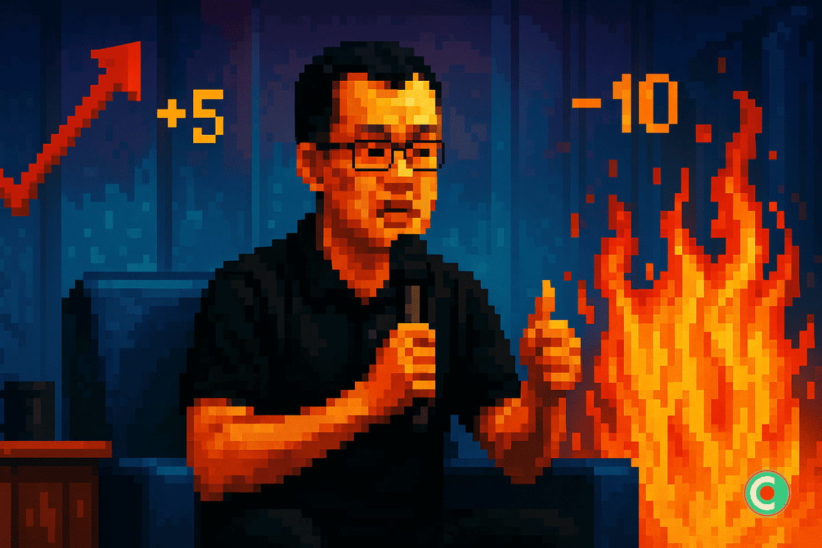 Crypto Market Fear Index : CZ commente la fin d’une période historique