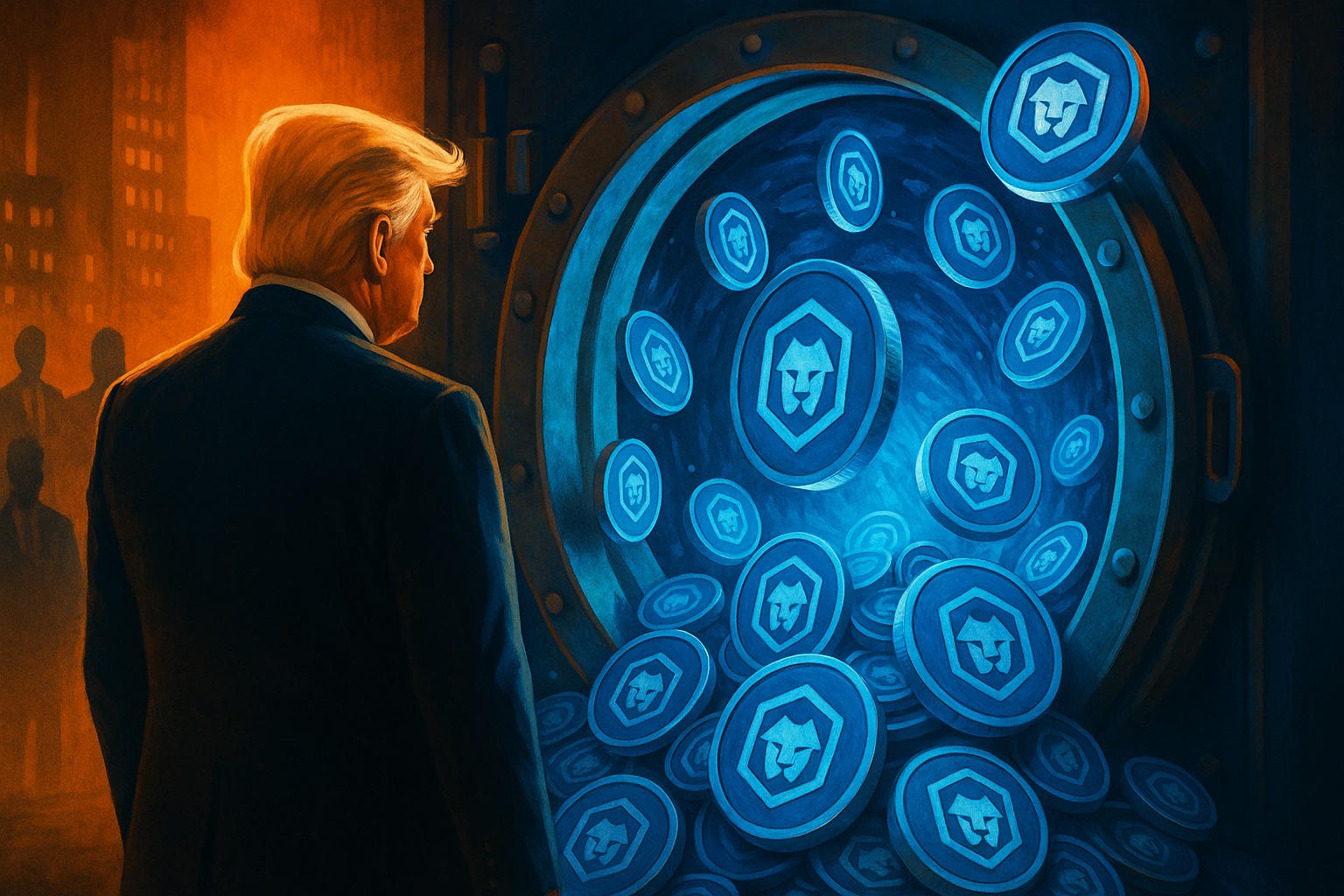 Cronos Crypto Trump.