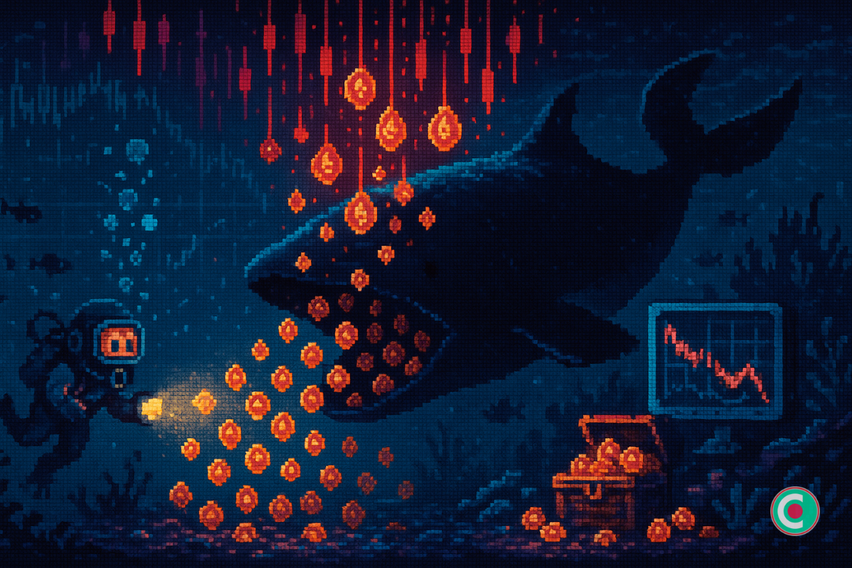 Les baleines ramassent 323 523 ETH pendant la chute