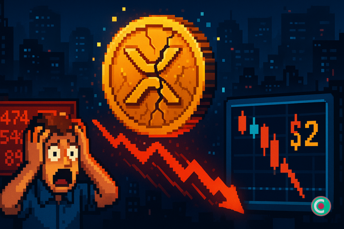 crypto : le XRP menace de repasser sous les 2 $