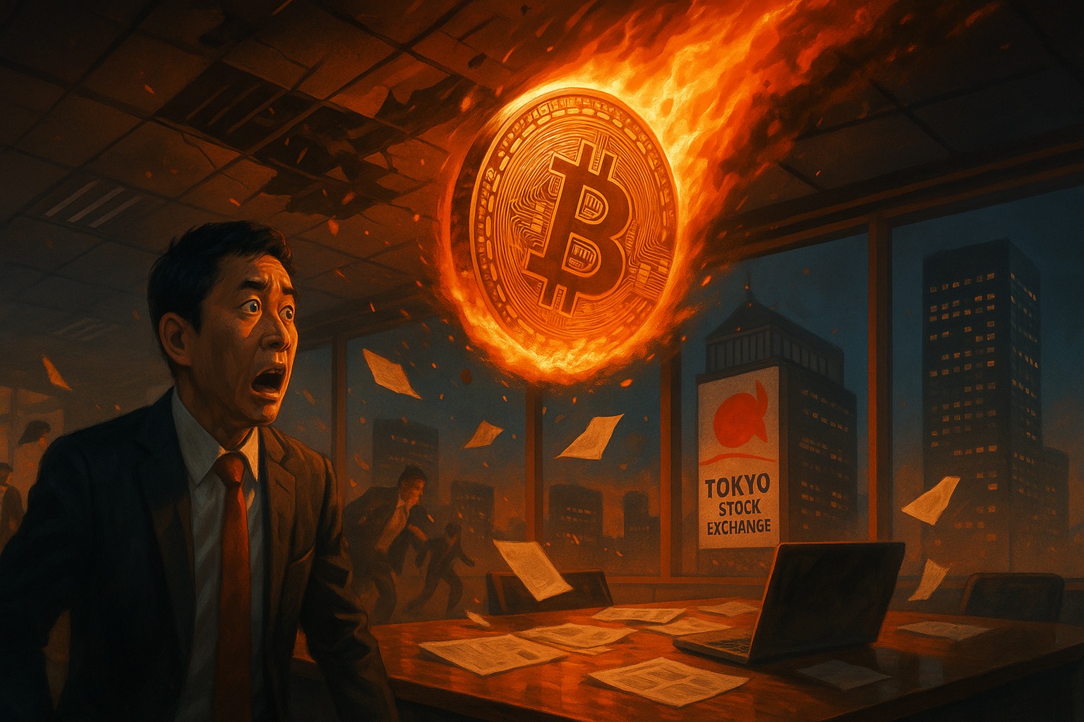 Crypto en flammes