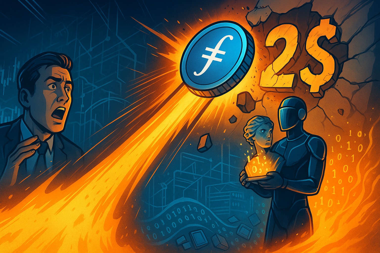 La crypto Filecoin explose de plus de 100 % : les deux raisons