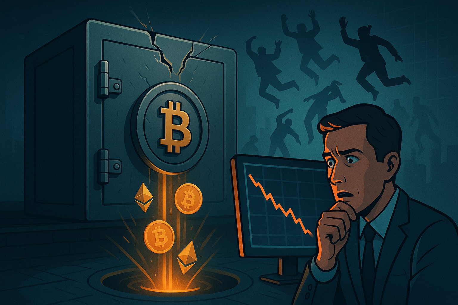 Extraction crypto dramatique