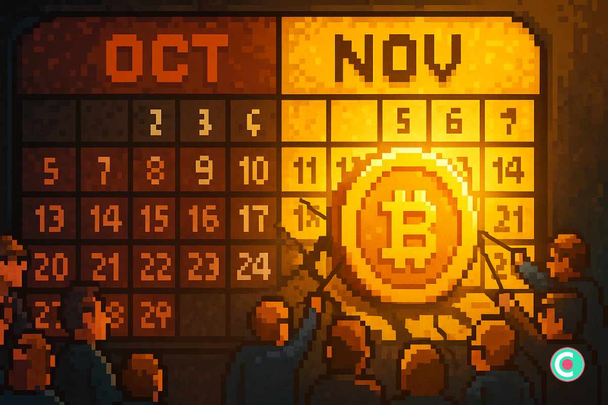 Fin d’octobre rouge, un novembre prometteur pour la crypto ?