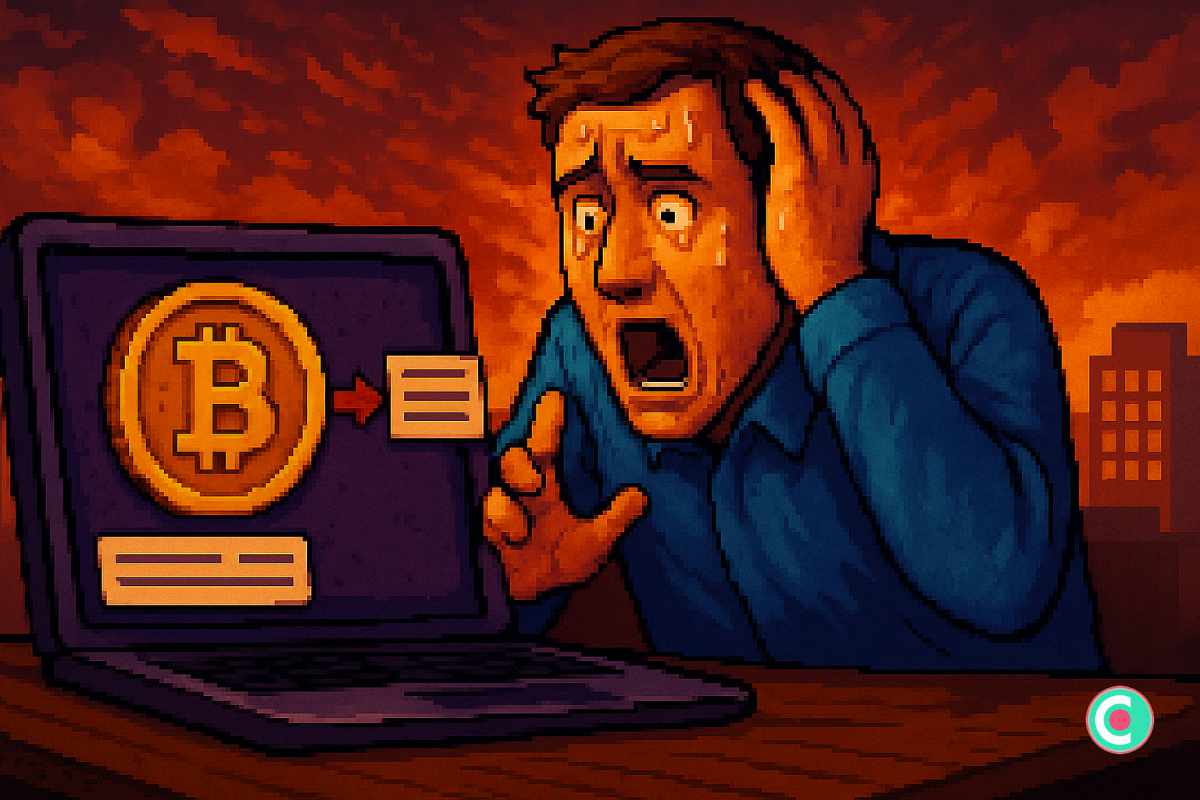 Inédit : il paye 105 000 $ de frais pour un transfert BTC