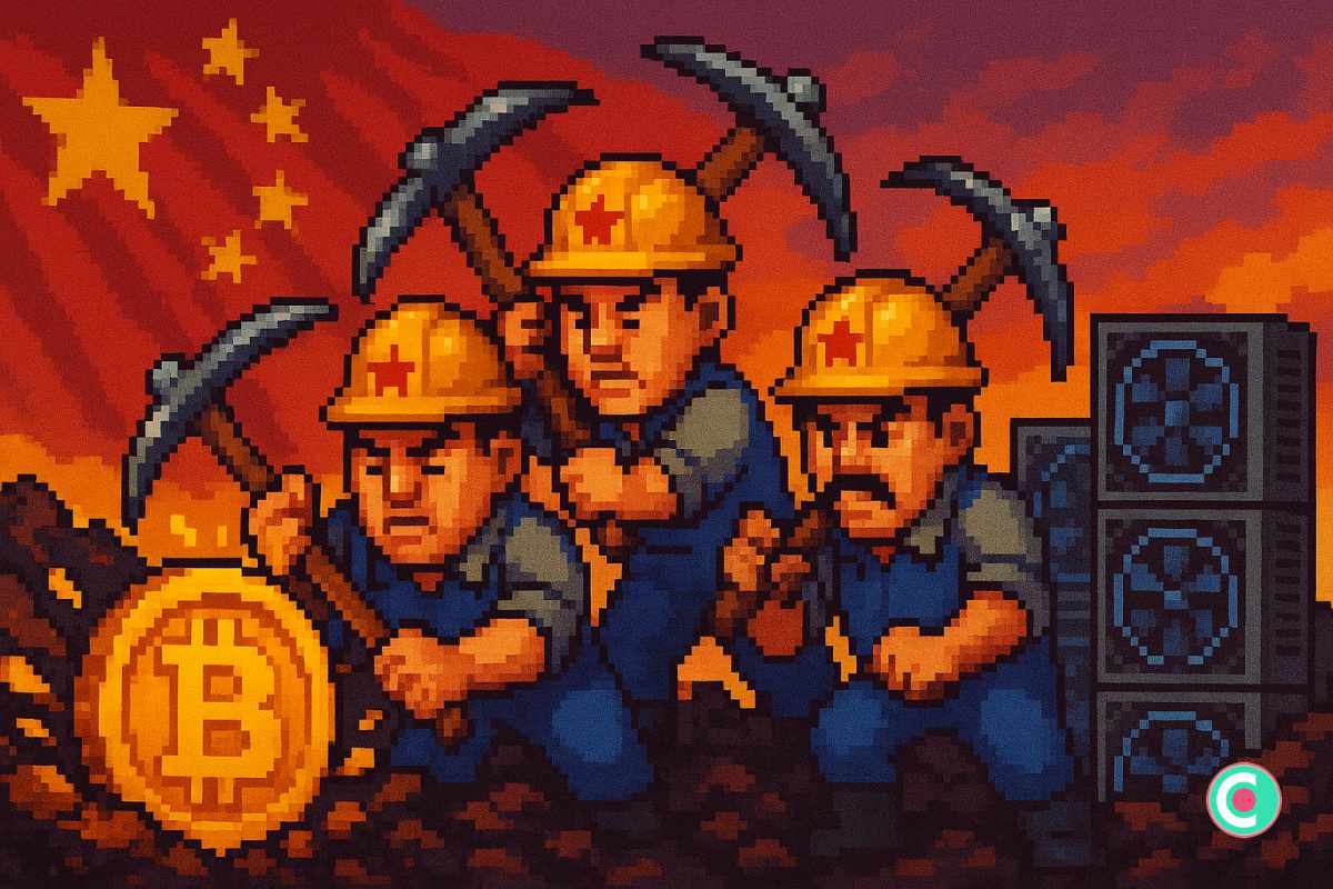 La Chine : capitale du minage BTC, malgré l’interdiction